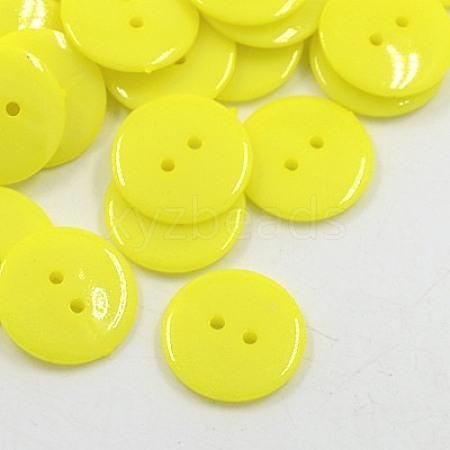 Acrylic Sewing Buttons BUTT-E084-A-08-1