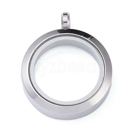 304 Stainless Steel Pendants STAS-D097-05B-P-1