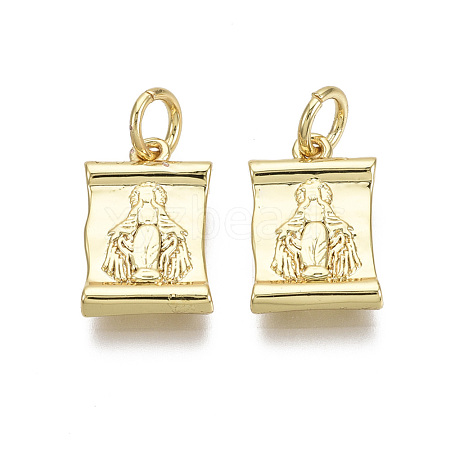 Brass Charms KK-R133-005-02G-NF-1