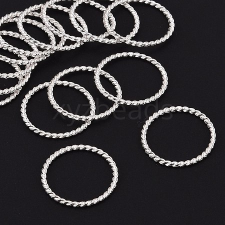 Tibetan Style Linking Rings TIBE-EA8631Y-1S-NR-1