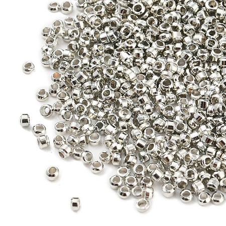 Brass Crimp Beads KK-E002-N-NF-1