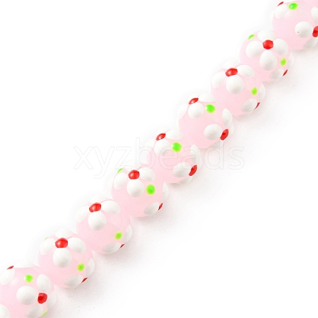 Handmade Lampwork Beads Strands LAMP-A154-05M-1