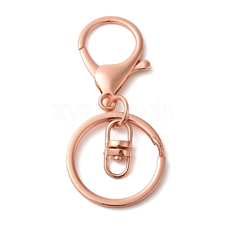 Alloy Keychain Clasp Findings KEYC-D050-03RG-1