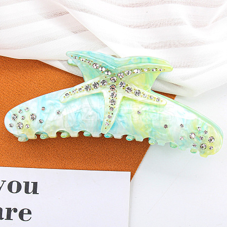 Starfish Cellulose Acetate Claw Hair Clips PW-WGD0C9F-05-1