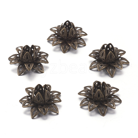 Brass Bead Caps LS-X-KK-J123-AB-1
