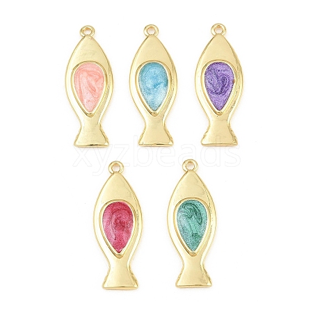 Brass Pendants KK-CBAAB9C-03G-02-1