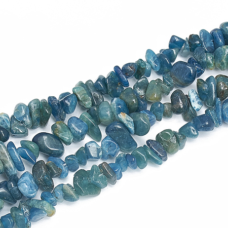 Natural Apatite Beads Strands G-S314-14-1