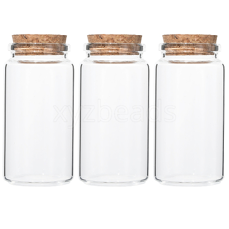 Glass Jar Glass Bottles Bead Containers AJEW-SP0003-91D-1