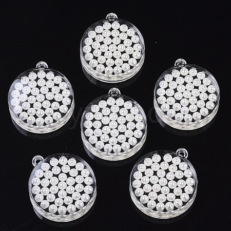 Transparent Acrylic Pendants TACR-R146-005-1