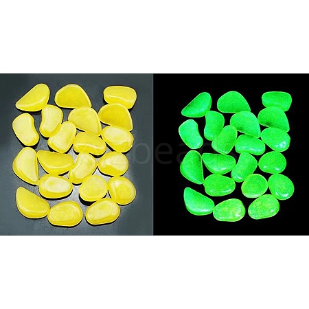 Plastic Imitation Luminous Stone Display Decoration PW-WG21176-04-1