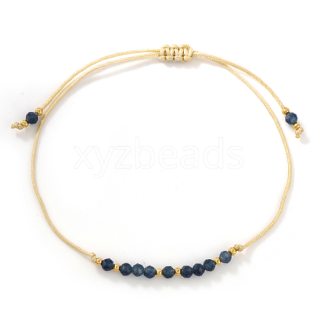 Natural stone and copper bead handmade bracelet VA8051-9-1
