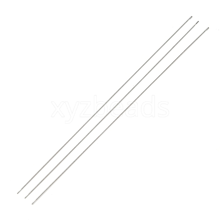 Steel Beading Needles with Hook for Bead Spinner TOOL-C009-01B-03-1