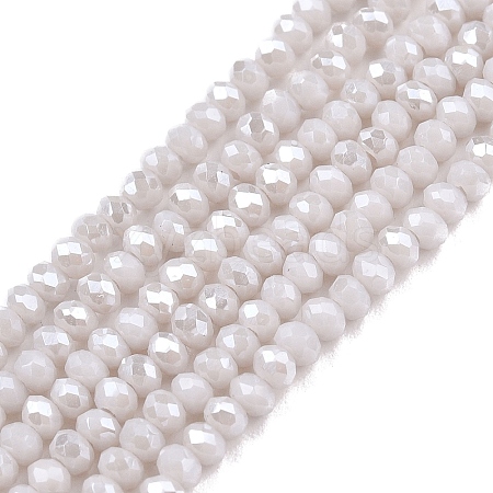 Electroplate Glass Beads Strands LS-EGLA-A044-P1mm-A19-1