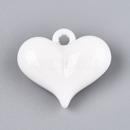 Opaque Acrylic Pendants SACR-T017-45G-1