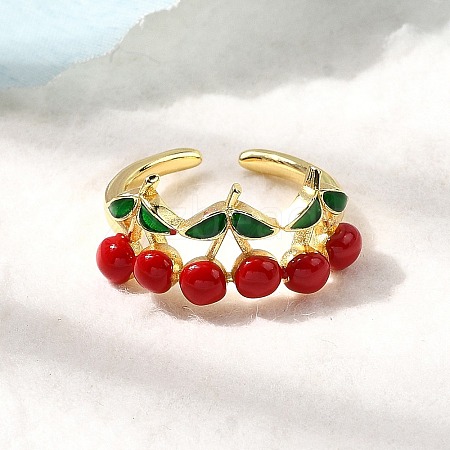 Brass Adjustable Cuff Rings LS-RJEW-C143-01B-G-1
