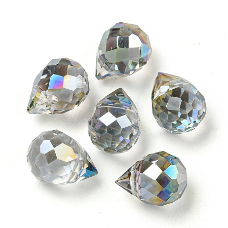 Electroplated Glass Beads LS-EGLA-K062-01A-HP02-1