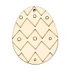 DIY Crafts Easter Egg Shape Cutouts Pendants LS-AJEW-P087-B01-02-2