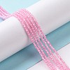 Cubic Zirconia Beads Strands G-F596-48G-3mm-2