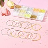 DIY Round Glass Beads Bracelets Making Kits SEED-FS0001-34-10
