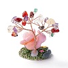 Natural Gemstone Chips & Resin Pedestal Display Decorations X1-DJEW-A001-03E-3