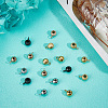 64Pcs 8 Style Ion Plating(IP) 304 Stainless Steel Tube Bails STAS-DC0005-36-4