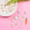 Alloy Enamel Charms ENAM-SZ0001-20LG-5