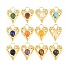 Natural & Synthetic Mixed Gemstone Pendants GG-G001-02G-1