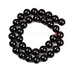 Natural Garnet Bead Strands G-P217-33-11mm-01-5