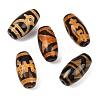 Tibetan Style dZi Beads TDZI-D010-02A-03-1