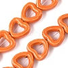 Handmade Porcelain Beads Strands PORC-Z002-01C-1