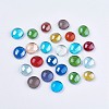 Transparent Glass Cabochons GLAA-WH0004-M-1