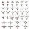  64pcs 16 styles Tibetan Style Alloy Pendants FIND-TA0002-92-1