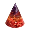 Orgonite Cone Resin Display Decorations PW-WG69020-01-1