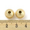 Brass Textured Beads KK-P258-05A-G-3