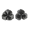 Spray Painted Iron Bead Caps IFIN-Z004-02A-1