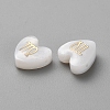 5Pcs Natural White Shell Beads BSHE-TAC0004-02H-2