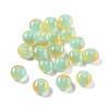 Two Tone Transparent Resin Beads RESI-S013-01F-1