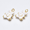 Brass Enamel Pendants KK-Q252-017F-NF-3