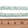 Electroplate Glass Beads Strands EGLA-A034-J6mm-T02-2