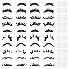 12 Sets 6 Styles Non-Woven Cake Insert Card Decoration AJEW-FG0004-06-1