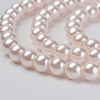 Eco-Friendly Dyed Glass Pearl Bead Strands X-HY-A008-6mm-RB091-3