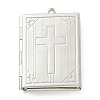 Tarnish Resistant 304 Stainless Steel Diffuser Locket Pendants for Teachers' Day STAS-K236-01P-1