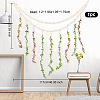 Artificial Hanging Eucalyptus Wall Decor AJEW-WH0258-899-2