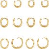 Unicraftale 304 Stainless Steel Huggie Hoop Earrings EJEW-UN0001-25G-1