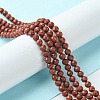 Natural Red Jasper Beads Strands LS-G-F748-H01-03-2