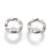 Tarnish Resistant 304 Stainless Steel Twisted Open Jump Rings LS-STAS-L233-008A-P-2