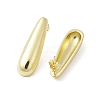 Brass Stud Earrings EJEW-M244-10G-2