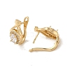 Brass Hoop Earrings EJEW-L271-13KCG-02-2