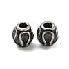 Oval 304 Stainless Steel Beads STAS-E214-05AS-1