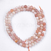 Natural Sunstone Beads Strands X-G-S333-4mm-038-2